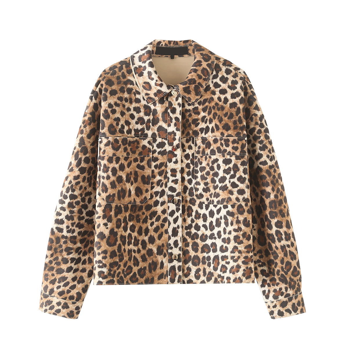 Brauner Blazer & Leopardenprint Wildlederjacke: Herbst-Outfits 2024