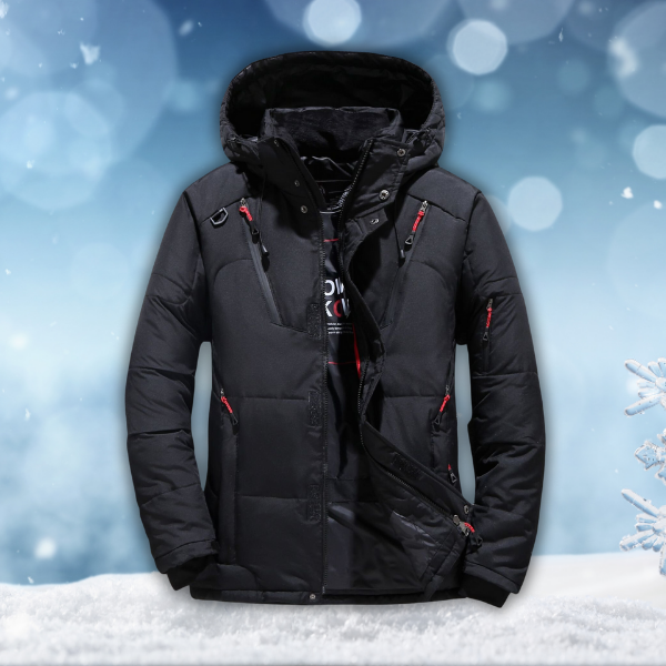 Elegantes, wasserabweisendes Herrenwinterjacke - Wilek