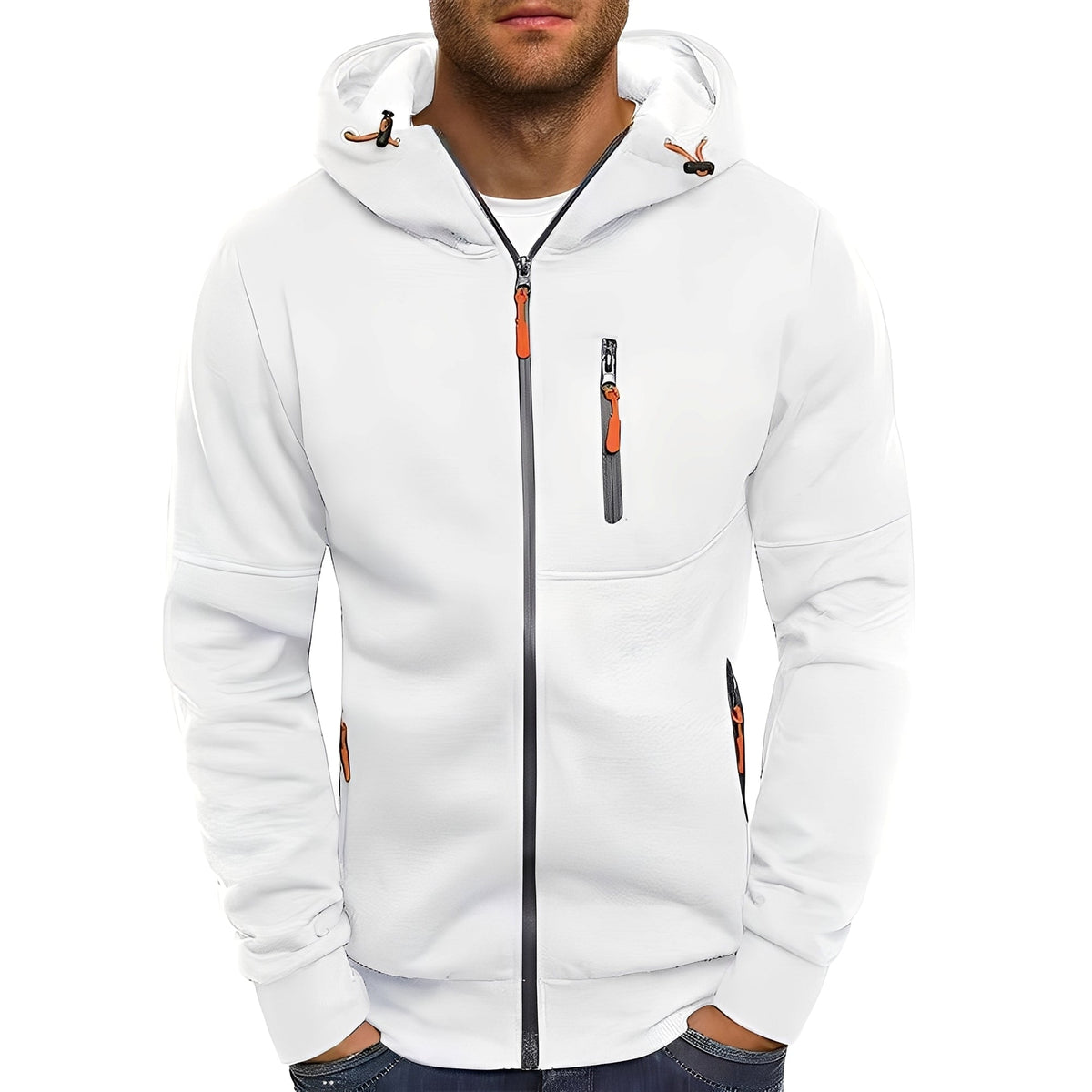 Krohn-e | Legere, stilvolle Kapuzenjacke für Herren