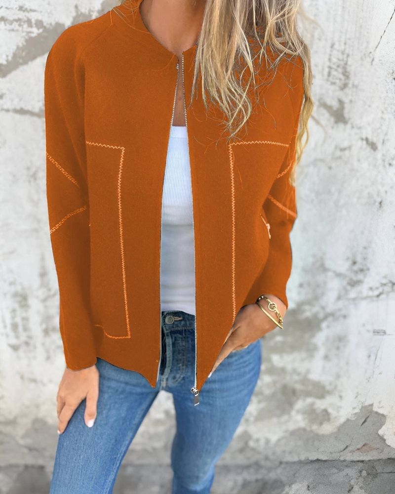Krohn-e | Zip-Up Bomberjacke