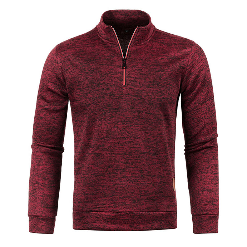 Krohn-e | Essentiel Halv-zip Pullover Müheloser Komfort und Eleganz