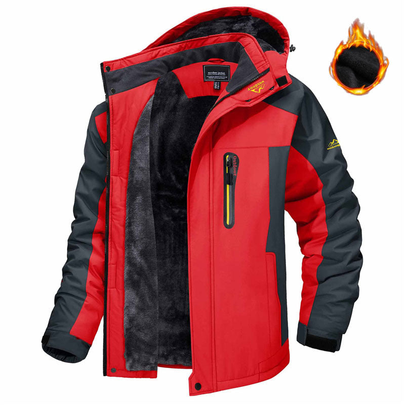 Krohn-e | Stilvolle, Warme Winterjacke für Männer