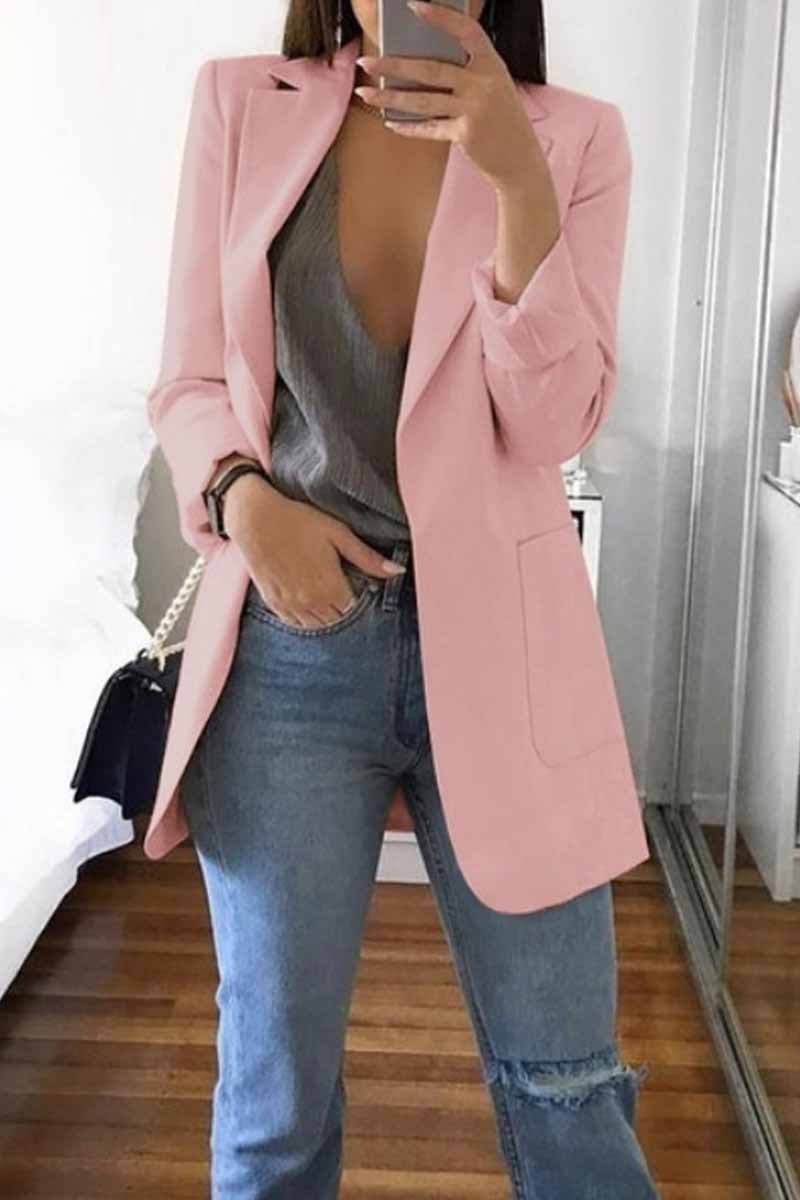Clara: Comfortable Long Blazer