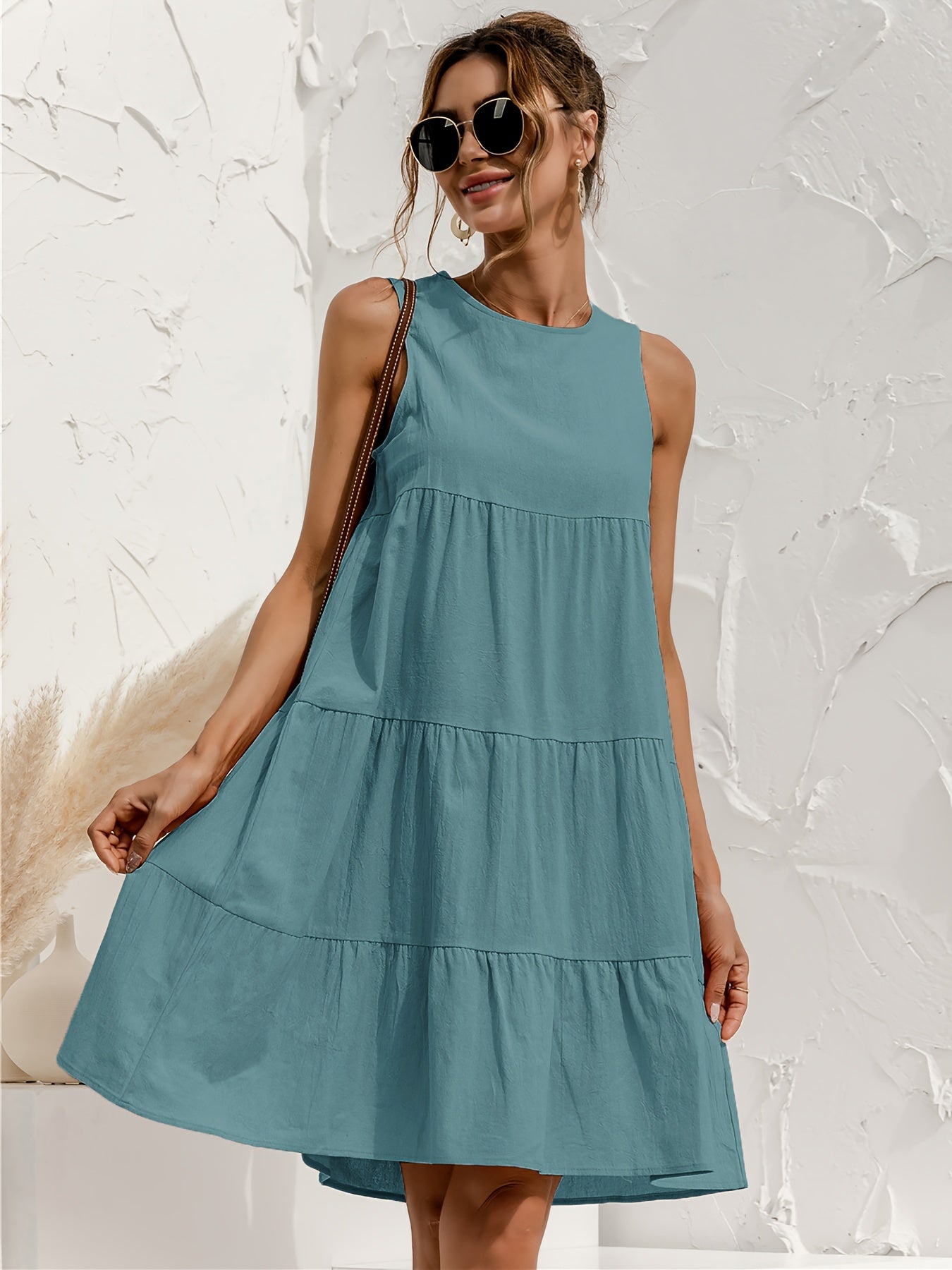 Ärmelloses Stufenkleid Nora von Fudus