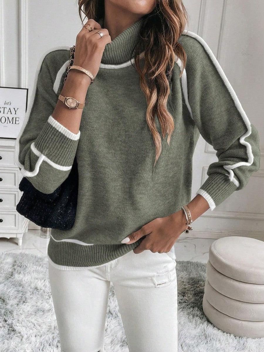 Krohn-e | Eleganter Langarm-Pullover