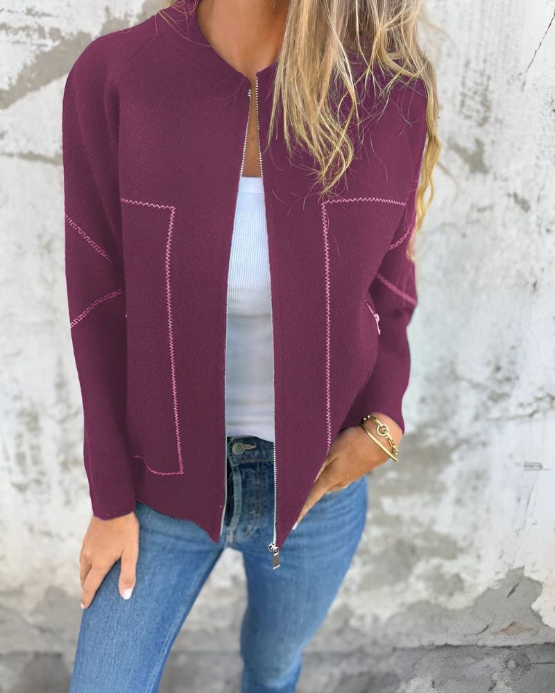 Krohn-e | Zip-Up Bomberjacke