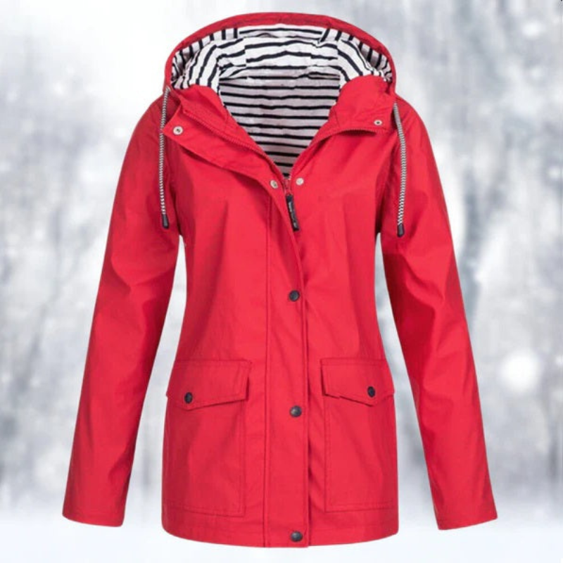Krohn-e | Kapuzenjacke für Damen Winter