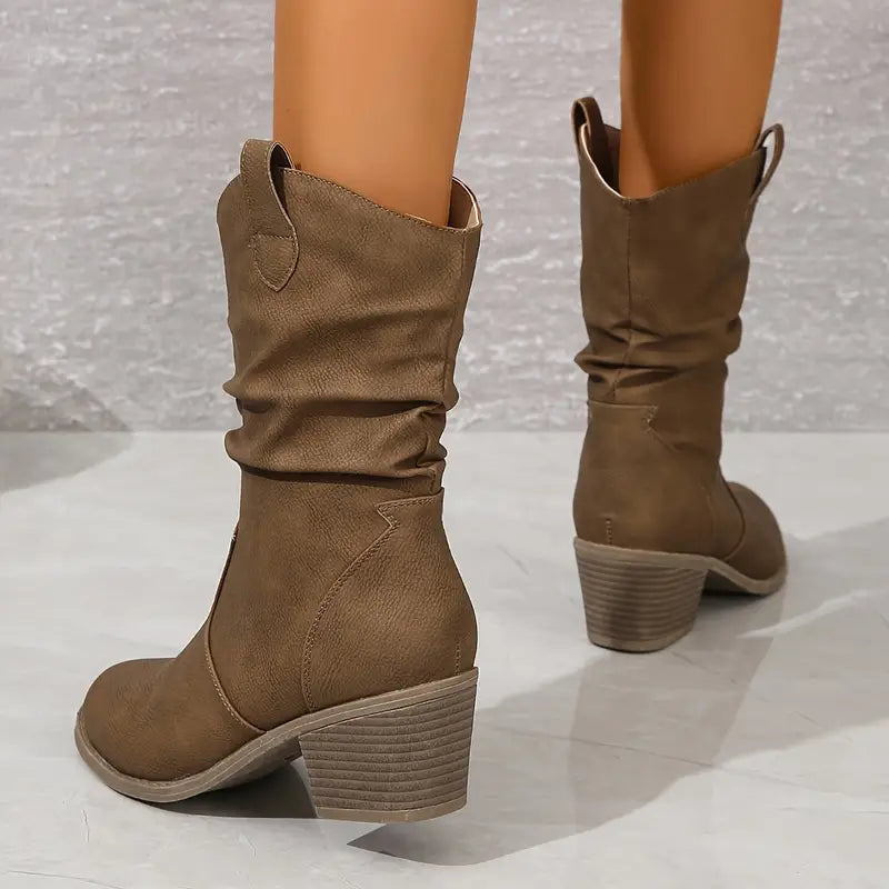 Krohn-e | Rustikale Charme Lederstiefel
