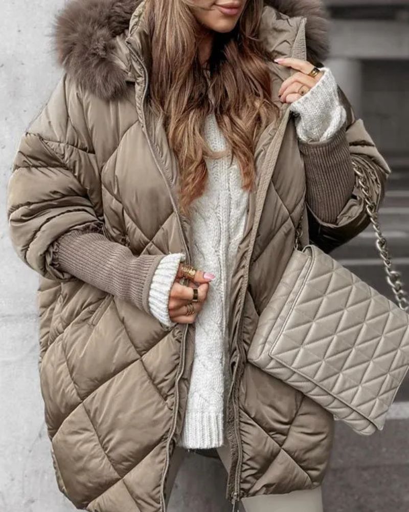 Krohn-e | Winter Zip Kapuzenjacke