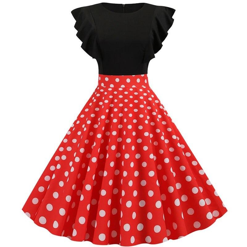 Krohn-e | Rockabilly-Kleid Ohne Ärmel