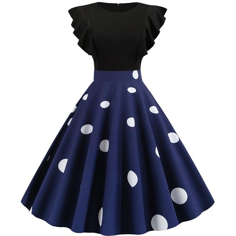 Krohn-e | Rockabilly-Kleid Ohne Ärmel