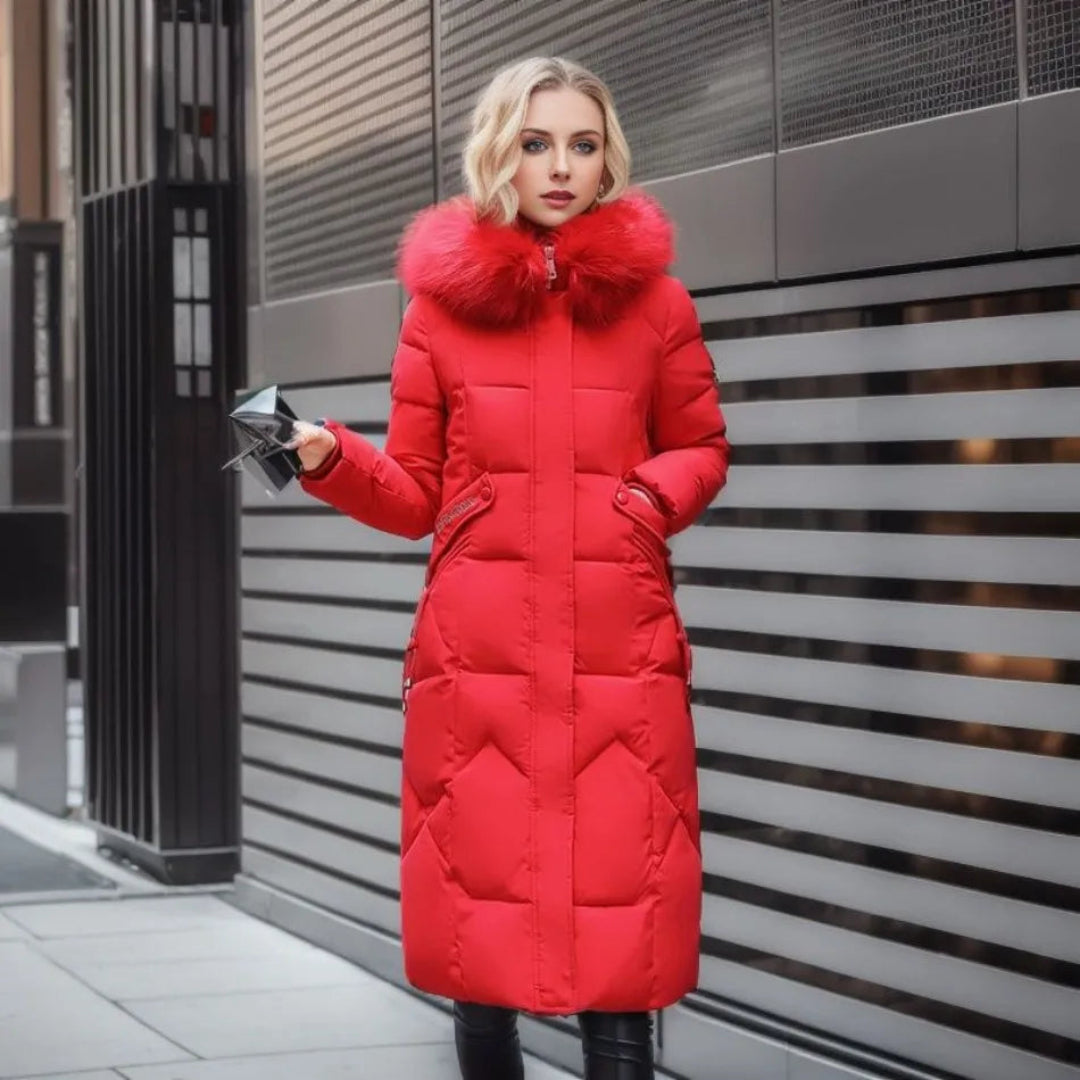 Krohn-e | Damen Winter Parka Jacke - Lange