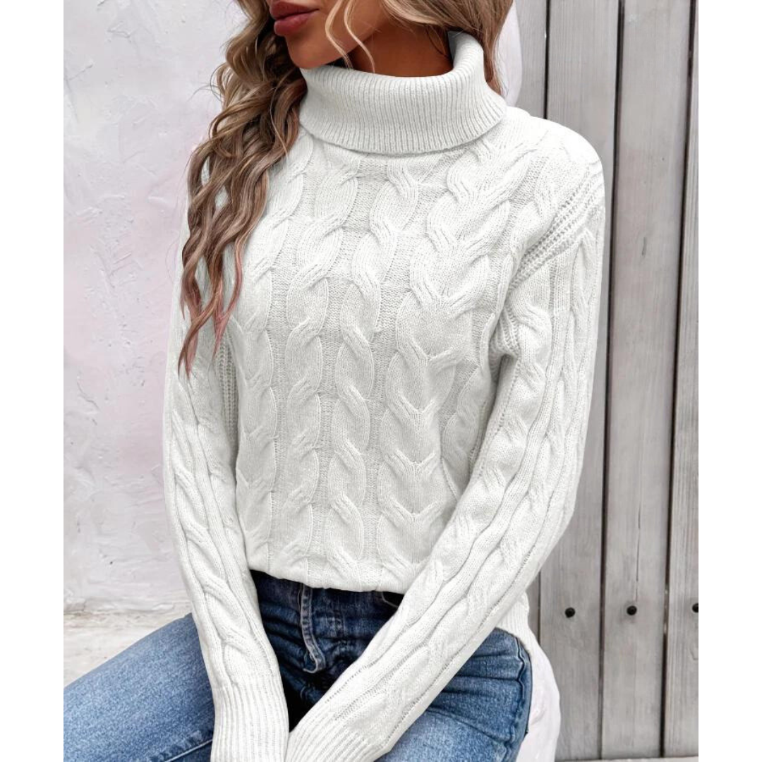 Krohn-e | Klassischer Eleganter Rollkragenpullover