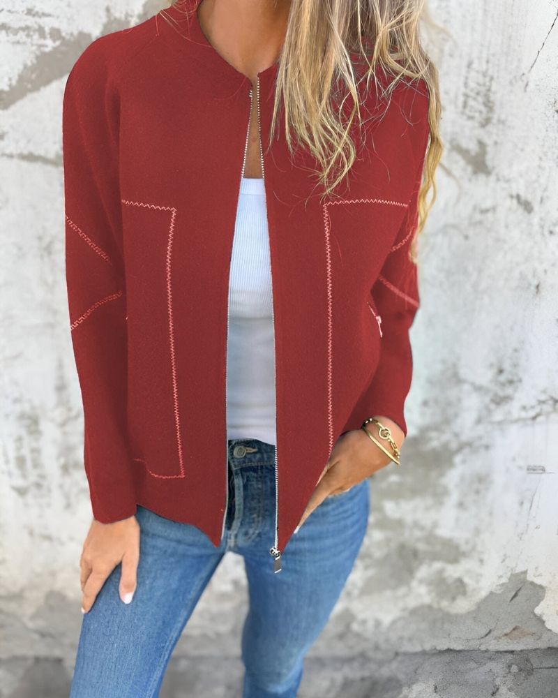 Krohn-e | Zip-Up Bomberjacke