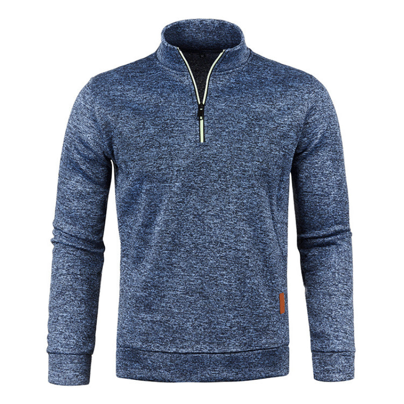 Krohn-e | Essentiel Halv-zip Pullover Müheloser Komfort und Eleganz