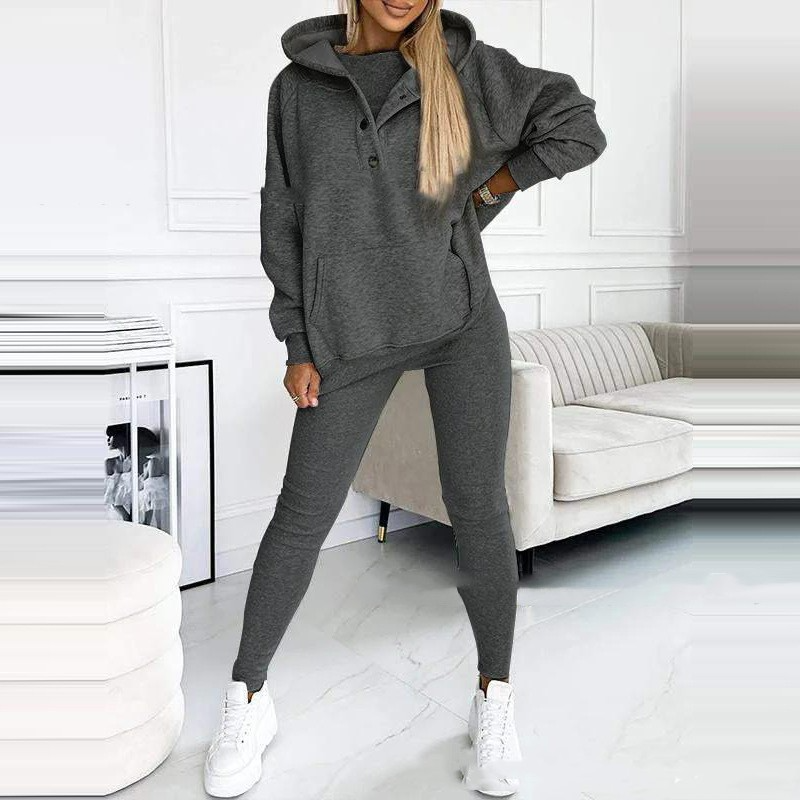 Krohn-e | Stylisches Streetwear Satz [Top, Jacke & Hose]