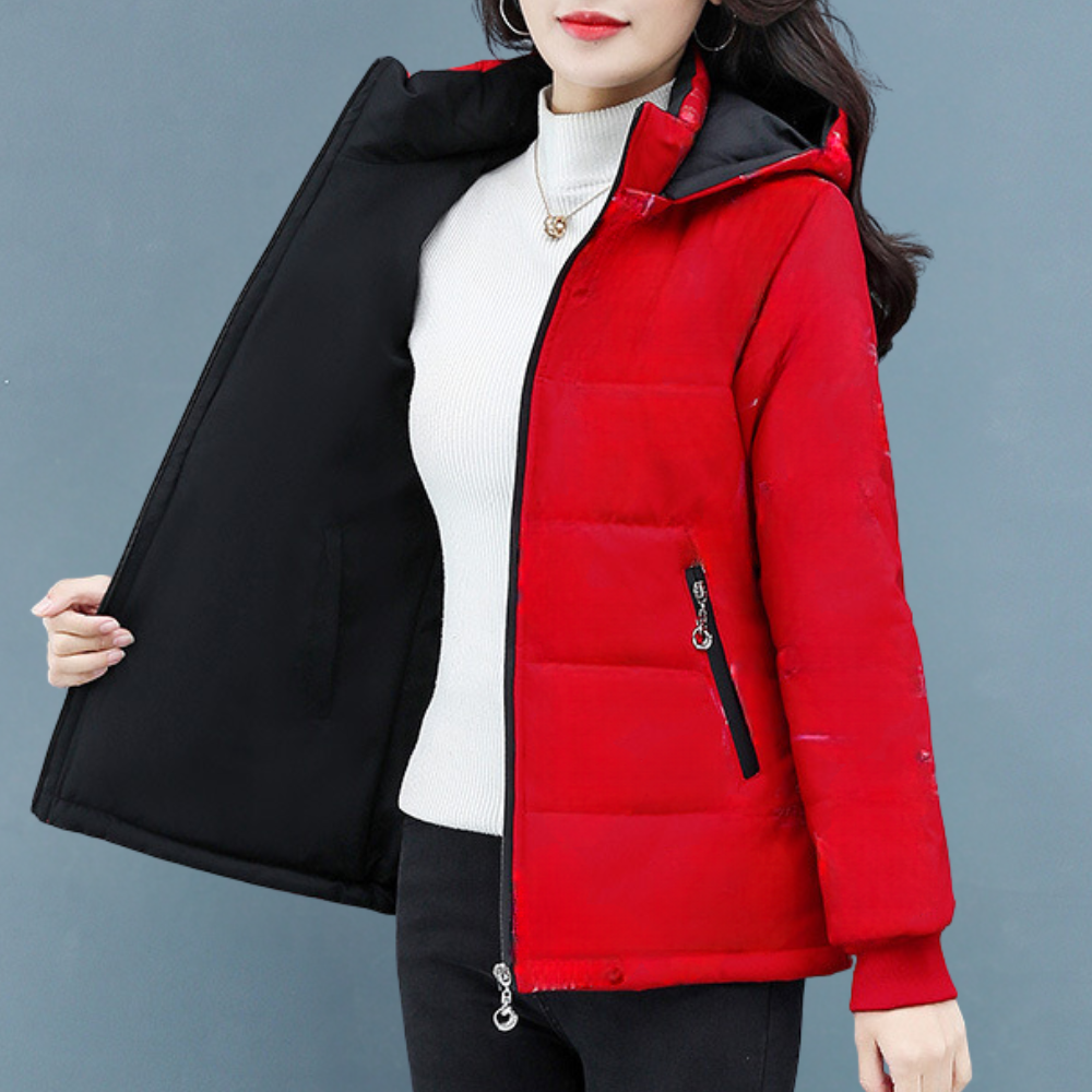 Krohn-e | Moderne Wendbare Winterjacke für Frauen