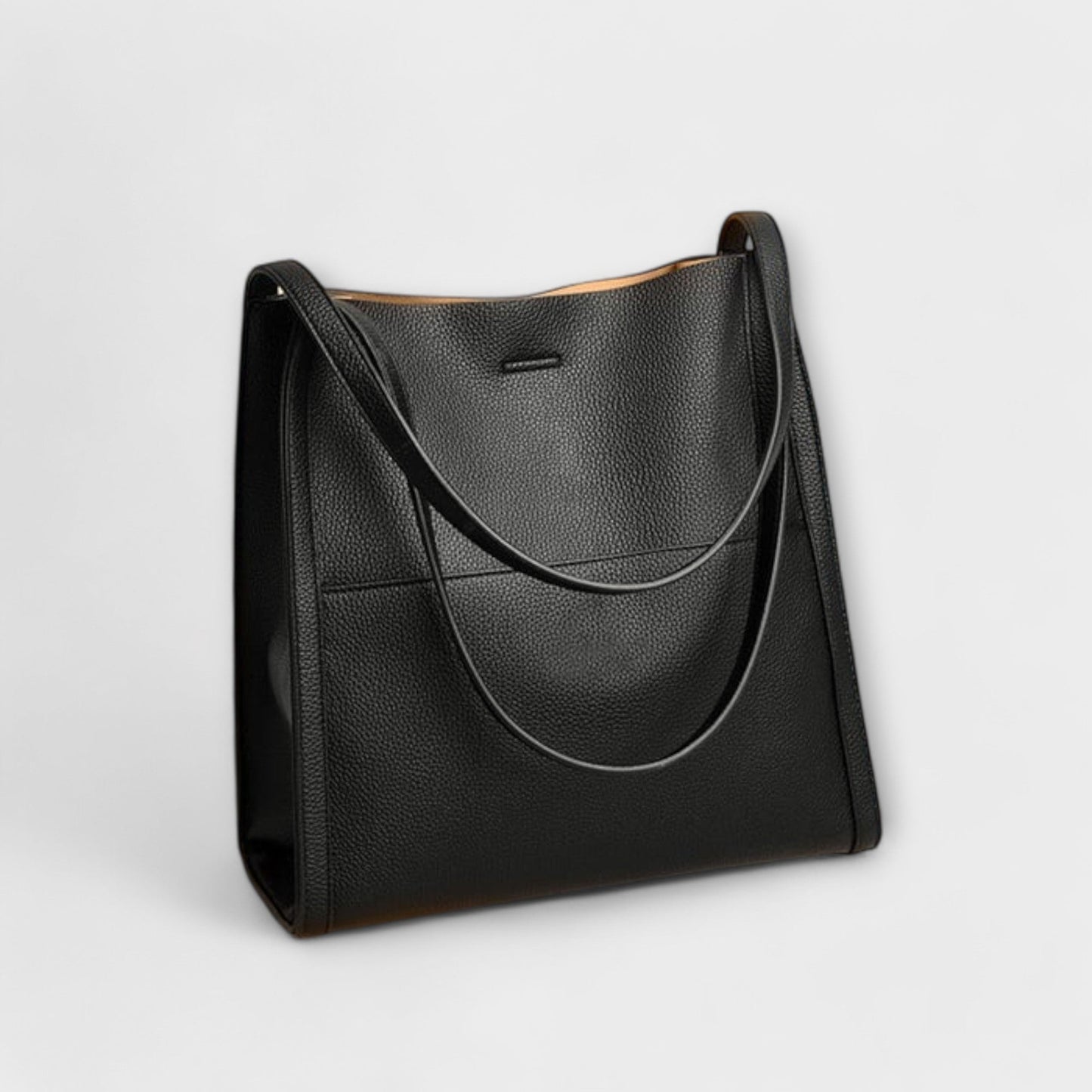 KROHN-E Damen Strukturierte Handtasche Geräumig Robustes Design