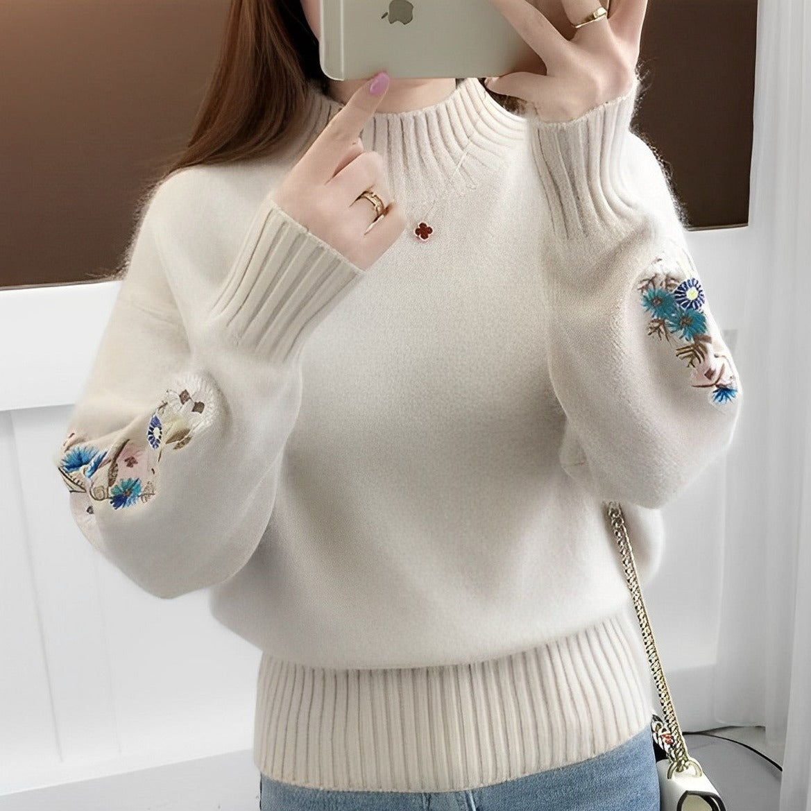 Krohn-e | Strickpullover mit Lässigem Stil