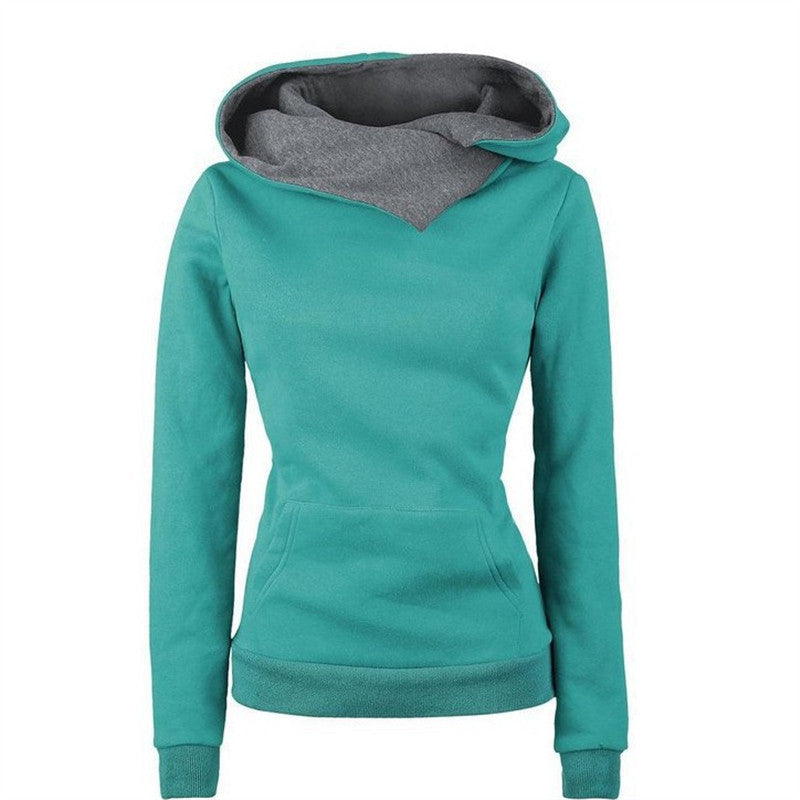 Damen Kapuzenpullover mit asymmetrischem Schnitt Krohn-e