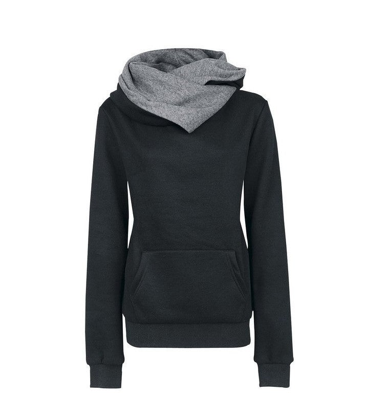 Damen Kapuzenpullover mit asymmetrischem Schnitt Krohn-e