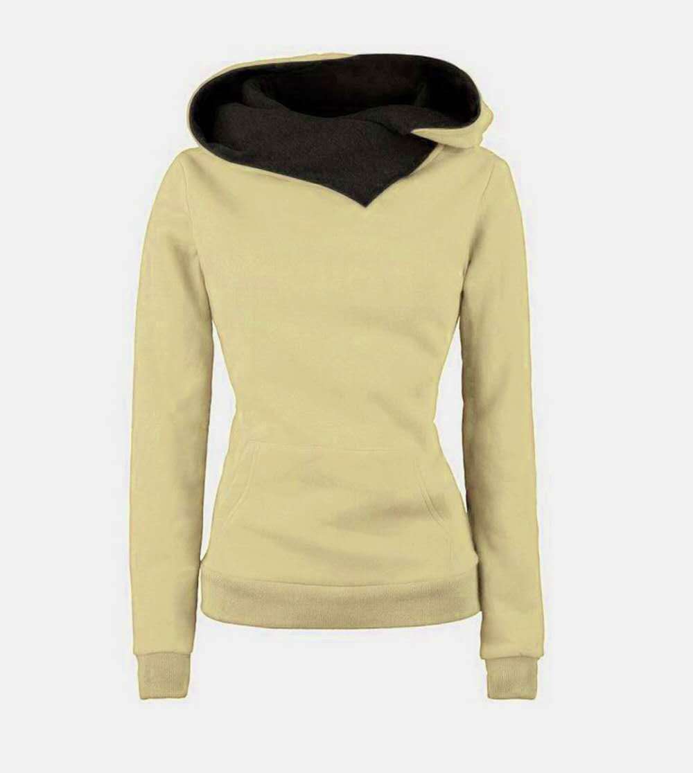 Damen Kapuzenpullover mit asymmetrischem Schnitt Krohn-e