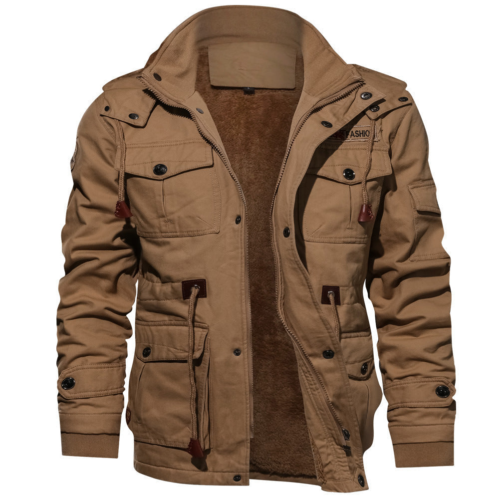 Herren Multifunktionale Outdoor-Jacke im lässigen Design mit warmem Innenfutter Krohn-e