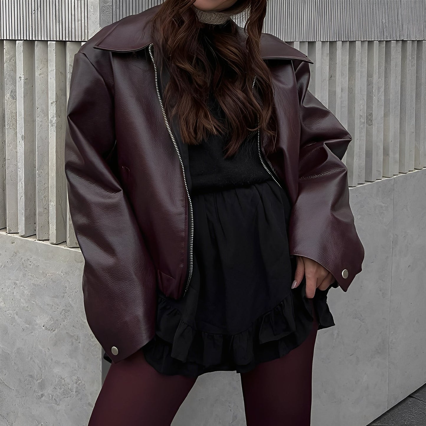 Krohn-e | Stylischer, Lässiger Streetcoat für Frauen