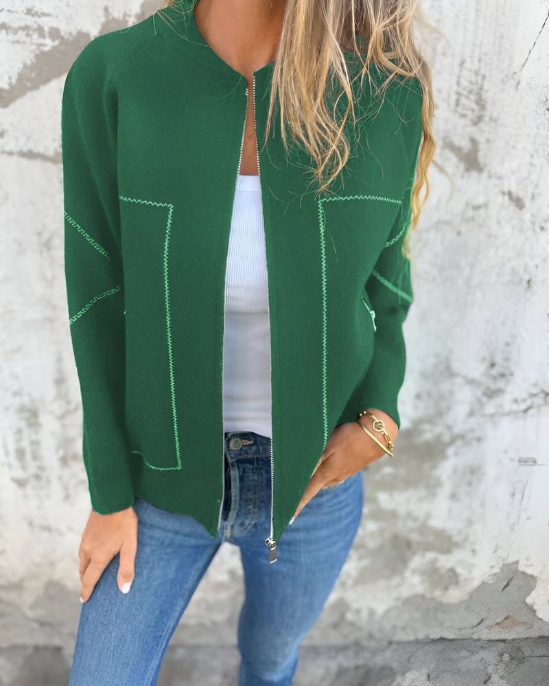 Krohn-e | Zip-Up Bomberjacke