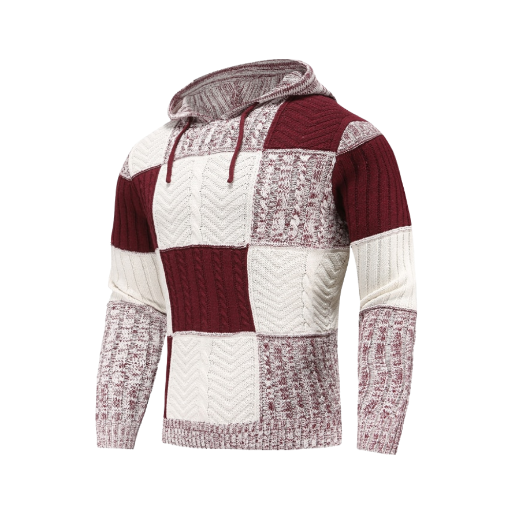 Krohn-e | Stylischer und Eleganter Pullover Aus Maschenware