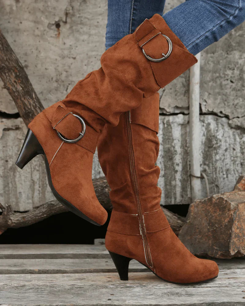 Krohn-e | Hohe Stiefel für Damen
