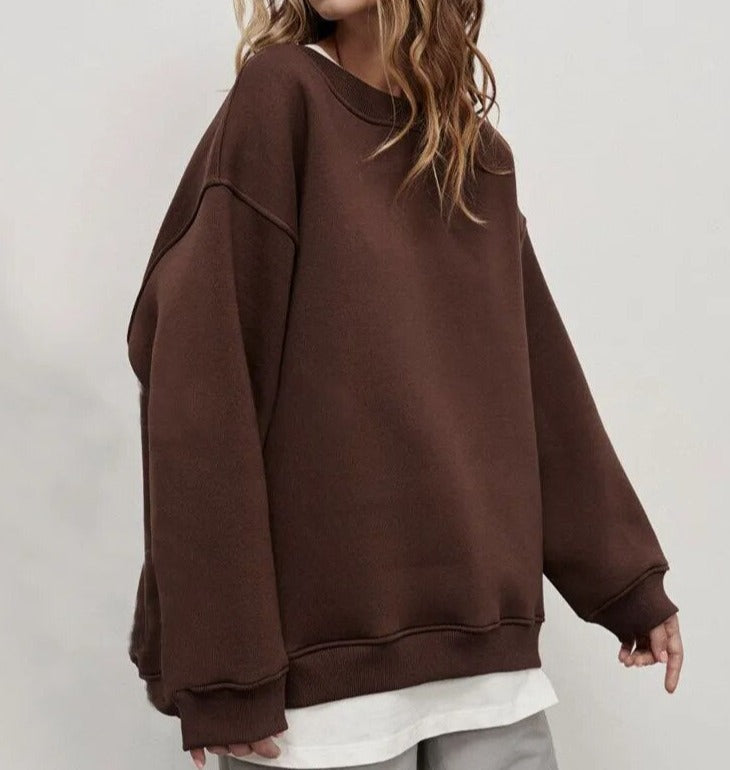 Krohn-e | Overgröße Strickpullover für lässiges Schichten