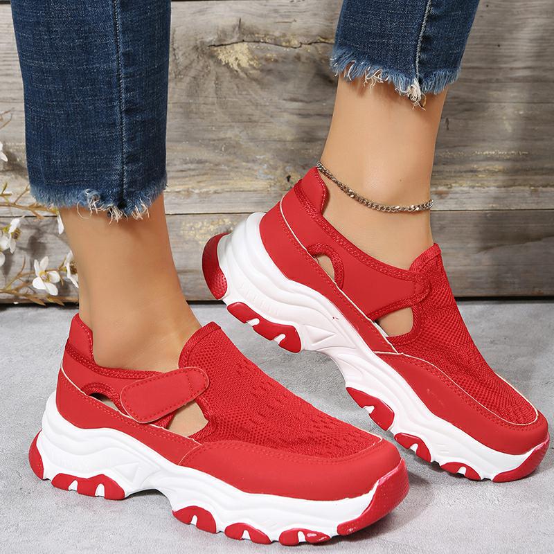 Mesh Sports Shoes, Demi-Style