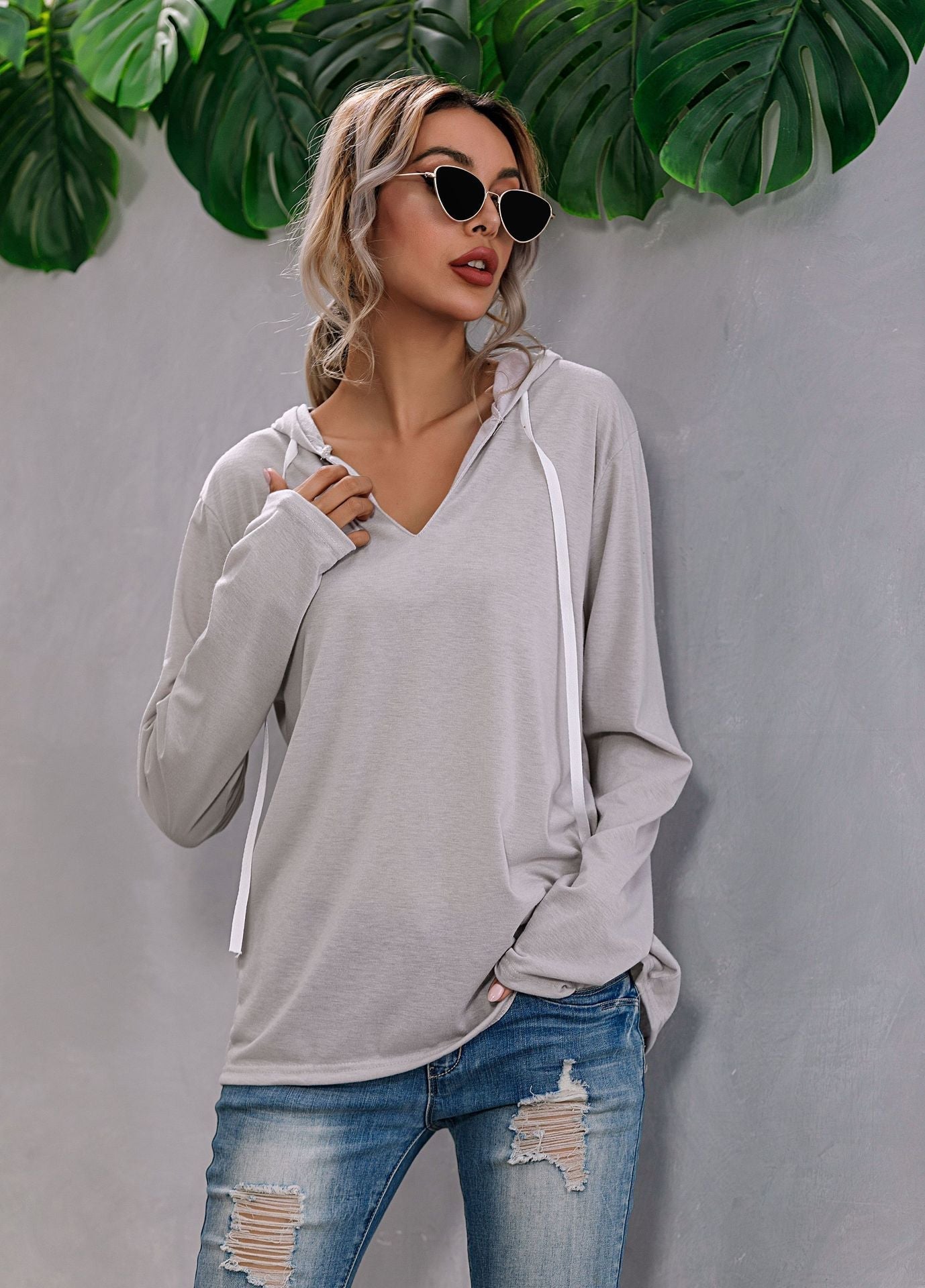 Frauen Kapuzenpullover bequem