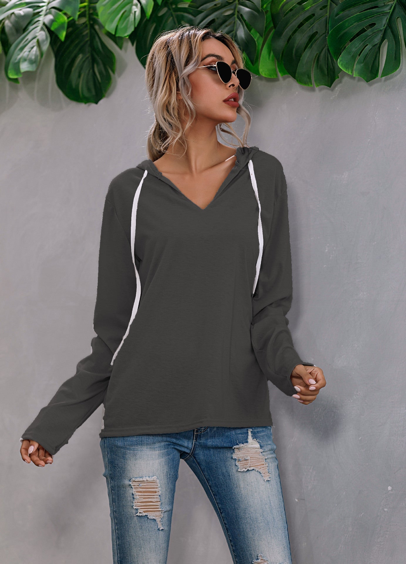 Frauen Kapuzenpullover bequem