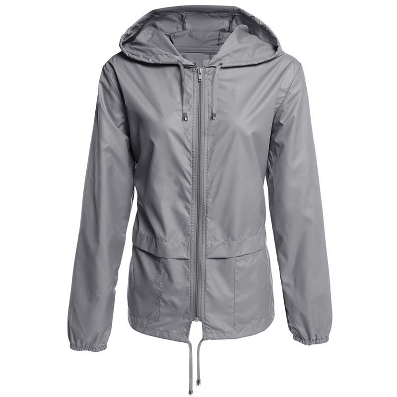 Krohn-e | Leichte wasserdichte Jacke mit Kapuze