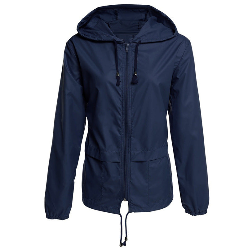 Krohn-e | Leichte wasserdichte Jacke mit Kapuze