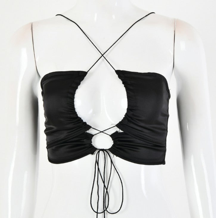 Fudus: Elegantes Damen-Oberteil mit Cut-out-Design