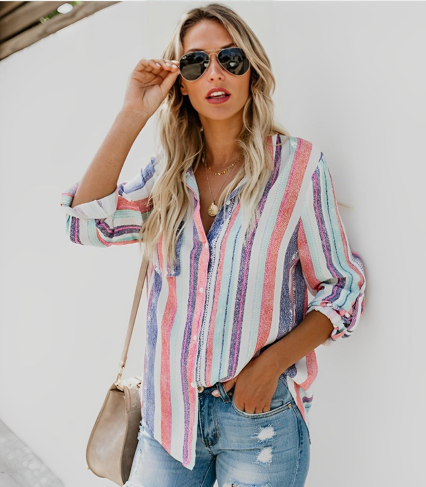 Modische Bluse Evaline