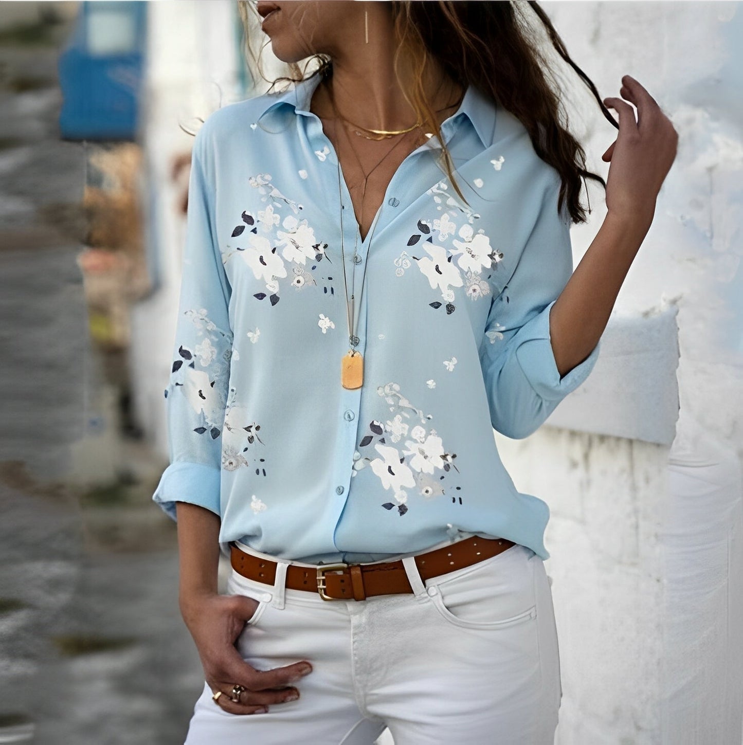 Modische Bluse Evaline