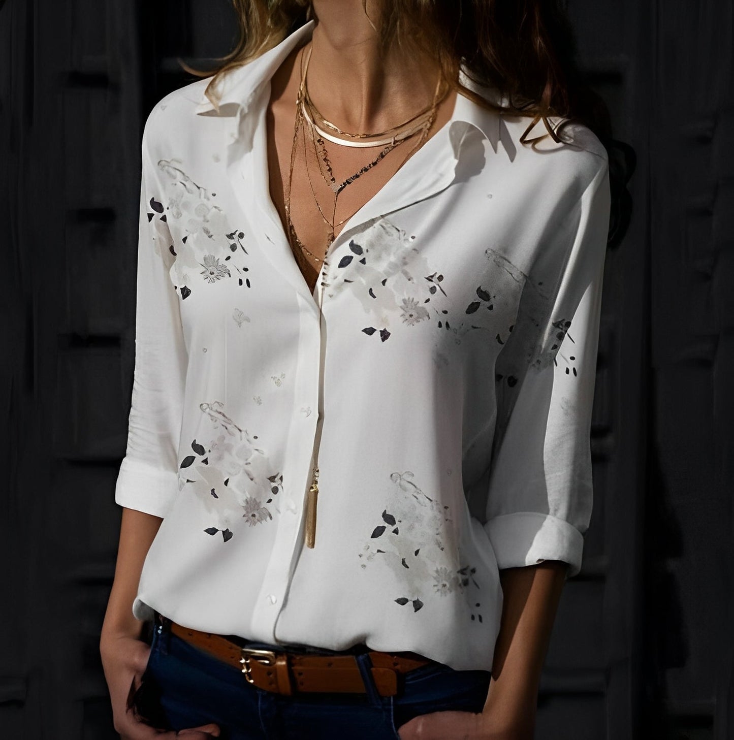 Modische Bluse Evaline