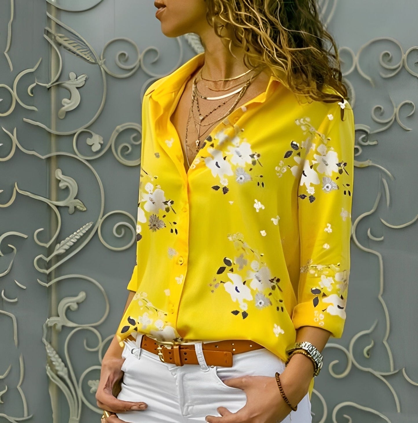 Modische Bluse Evaline