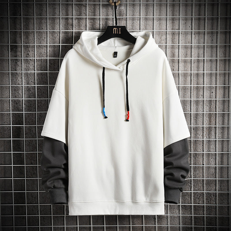 Trendiger Kapuzenpullover mit Farbblock-Design von Fudus