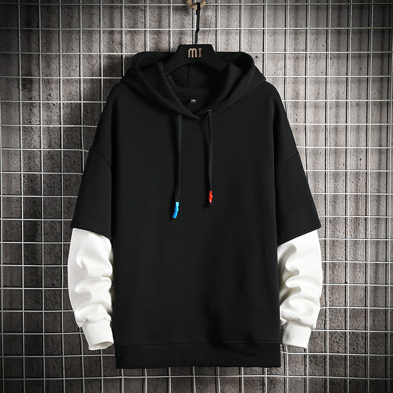 Trendiger Kapuzenpullover mit Farbblock-Design von Fudus