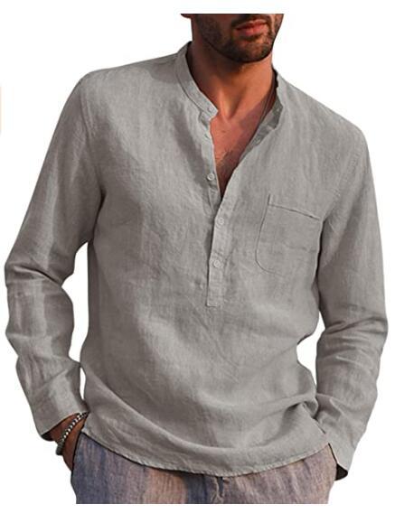 Herren V-Neck Langarm-Shirt von Dexter