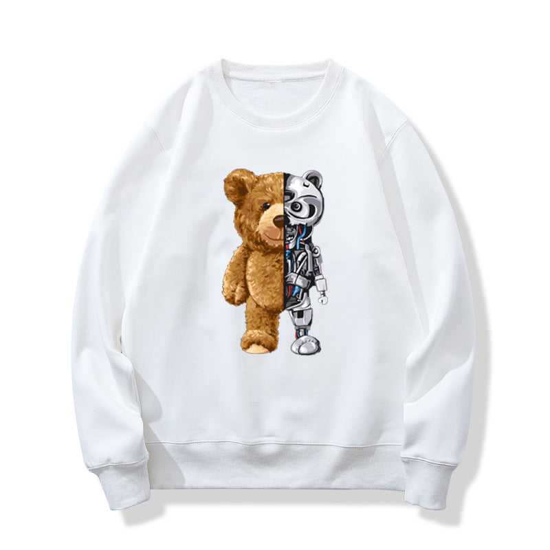 Fudus Teddy-Plüsch Kapuzenpullover