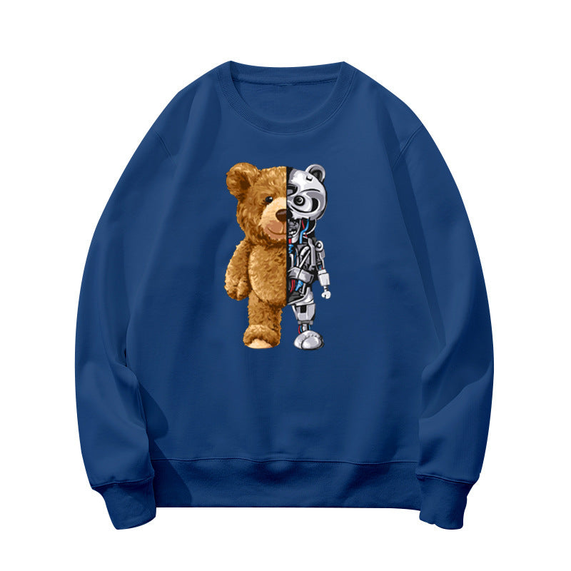 Fudus Teddy-Plüsch Kapuzenpullover