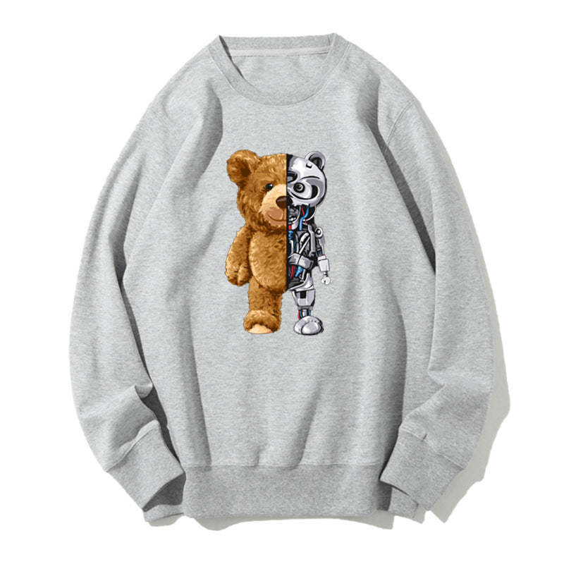 Fudus Teddy-Plüsch Kapuzenpullover