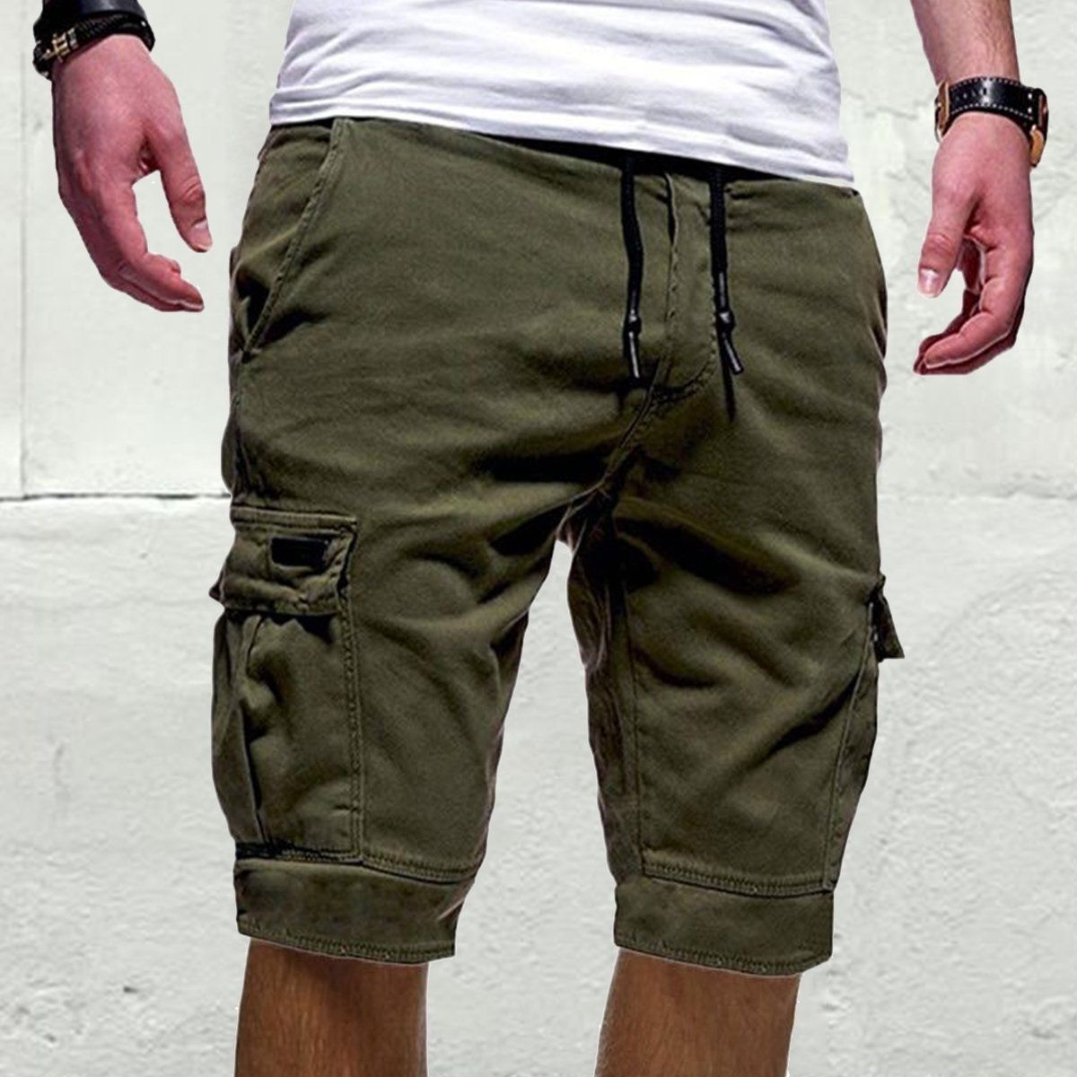 Bogdan Men's Loose-Fit Cargo Shorts for Summer