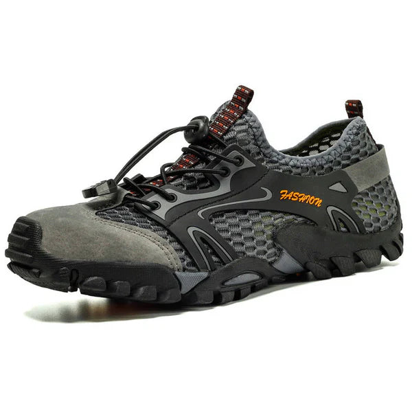 Männerschuhe Kyrillos: Atmungsaktive, gepolsterte Mesh-Schuhe